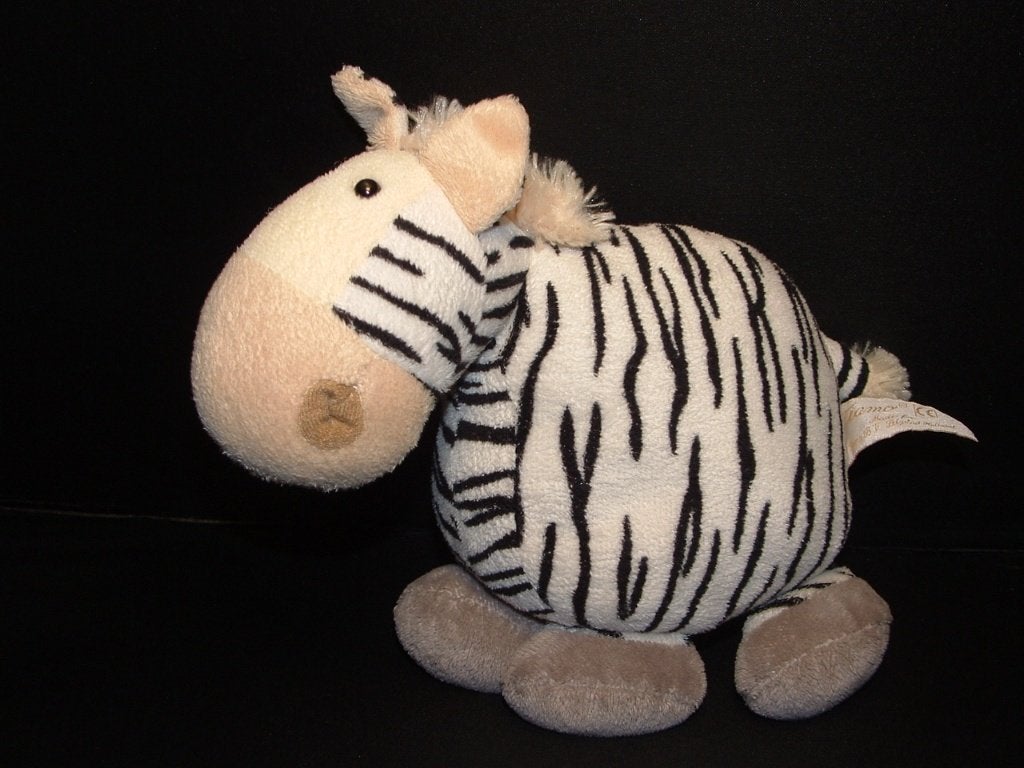 TIAMO ZEBRA VELOURS WIT MET ZWARTE STREPEN ECRU, Kinderen en Baby's, Ophalen of Verzenden, Nieuw, Overige typen