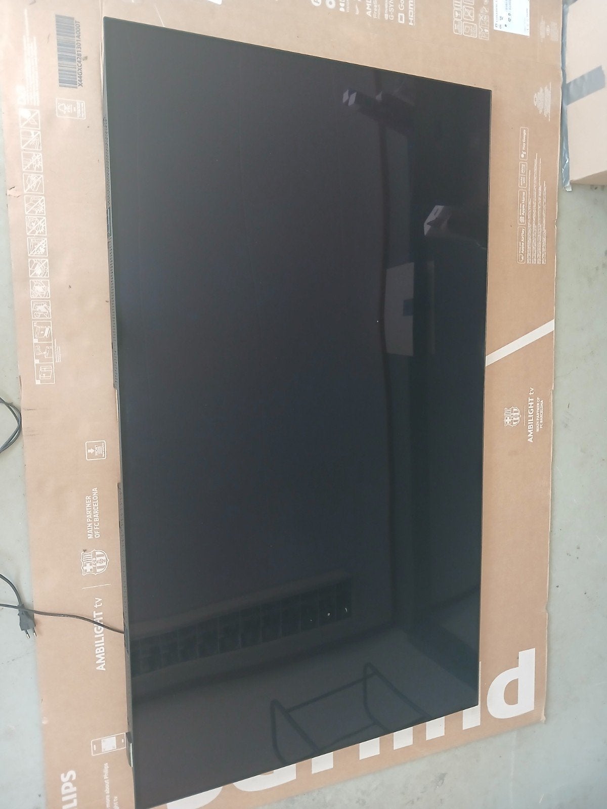 Philips 65OLED810/12 beschadigd OLEDscherm, Ophalen, Philips, 50 Hz, OLED