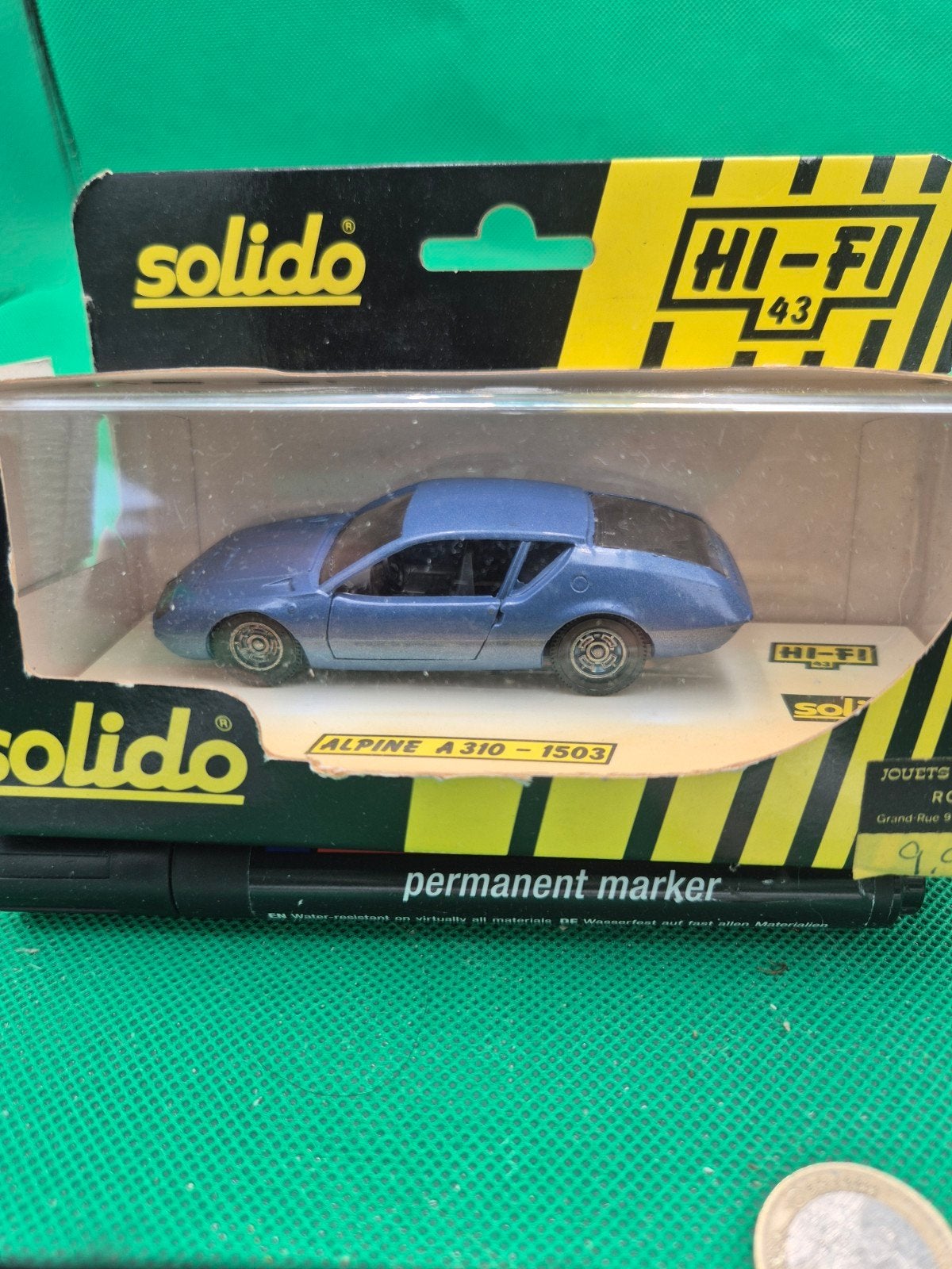 183 Alpine A310 1/43 Solido, Ophalen of Verzenden, Zo goed als nieuw, Auto, Solido