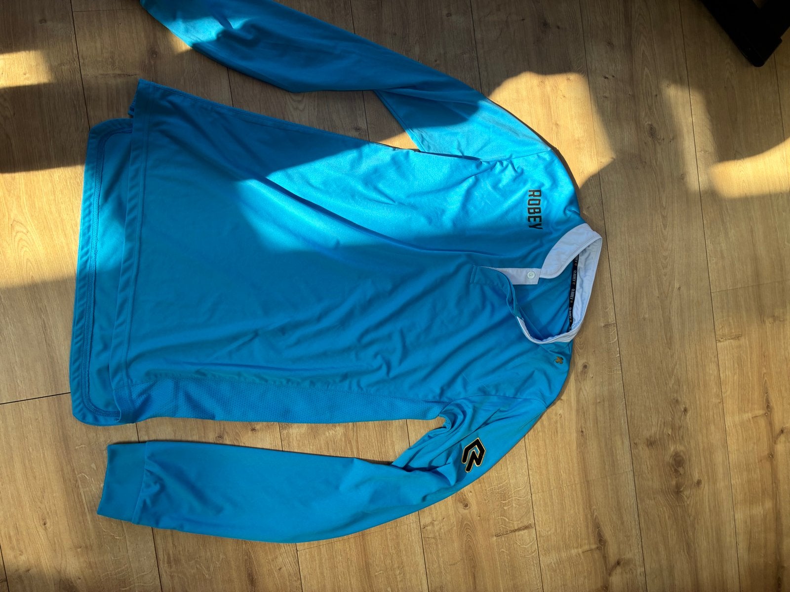 Robey sportshirt lange mouwen - Blauw, Ophalen, Blauw, Overige maten, Zo goed als nieuw