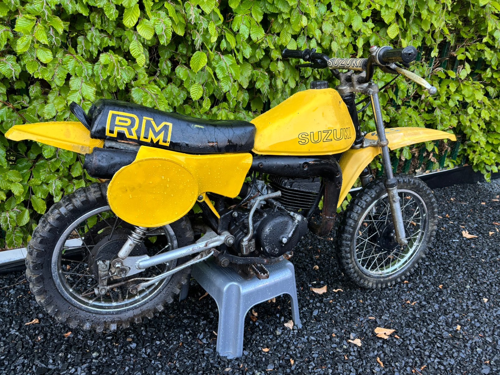 Suzuki rm50 1980 1981 50cc brommer twinshock oldtimer, Ophalen of Verzenden, Zo goed als nieuw, Suzuki