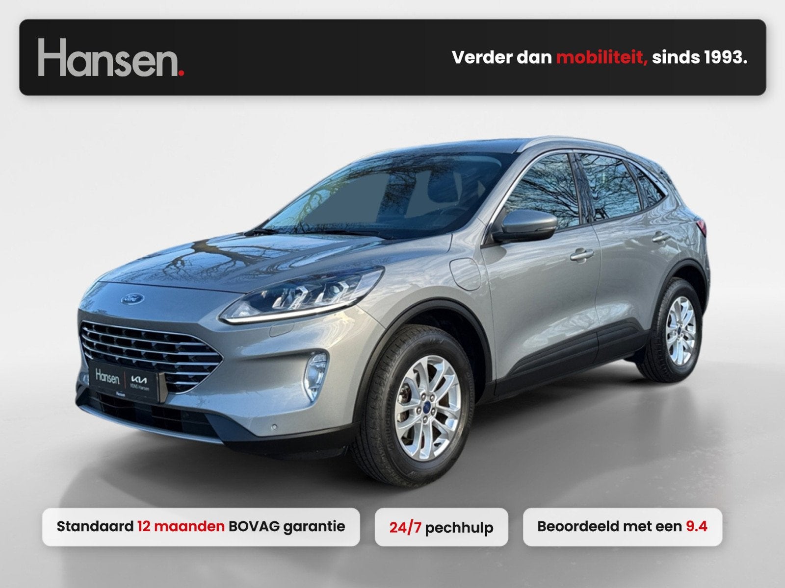 Ford Kuga 2.5 PHEV Titanium I Winterpakket I Cruise Control, Auto's, Gebruikt, Euro 6, 4 cilinders, Plug-in hybride