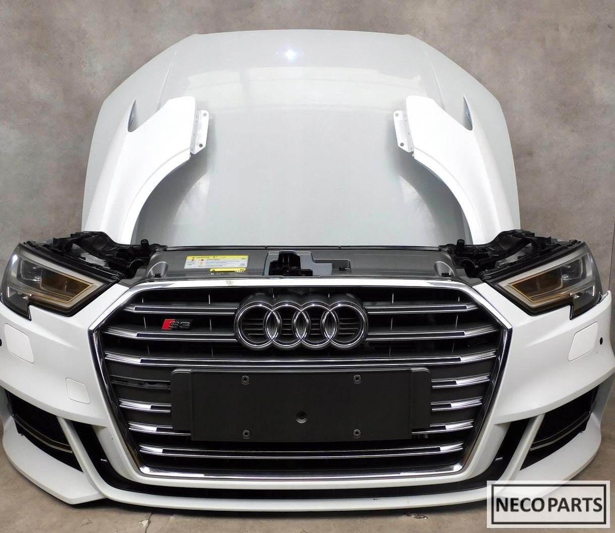 AUDI A3 S3 8V SEDAN S-LINE FACELIFT 8V5 VOORKOP COMPLEET, Gebruikt, -, Achter, -