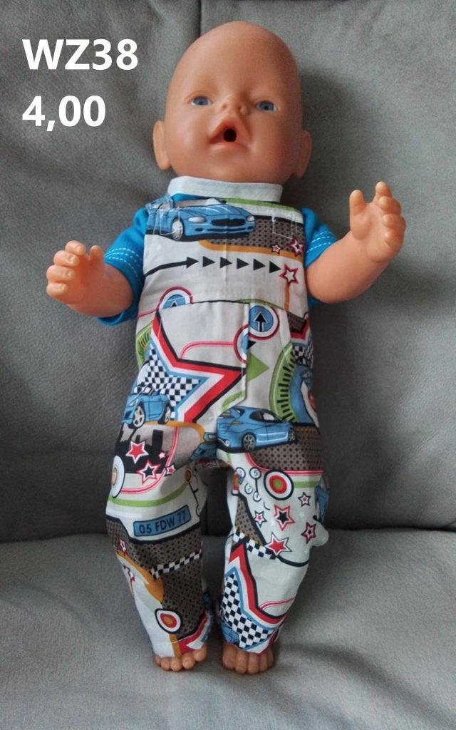 Poppenkleertjes jongens baby born. Set. Opbrengst KiKa., Ophalen of Verzenden, Nieuw, Babypop