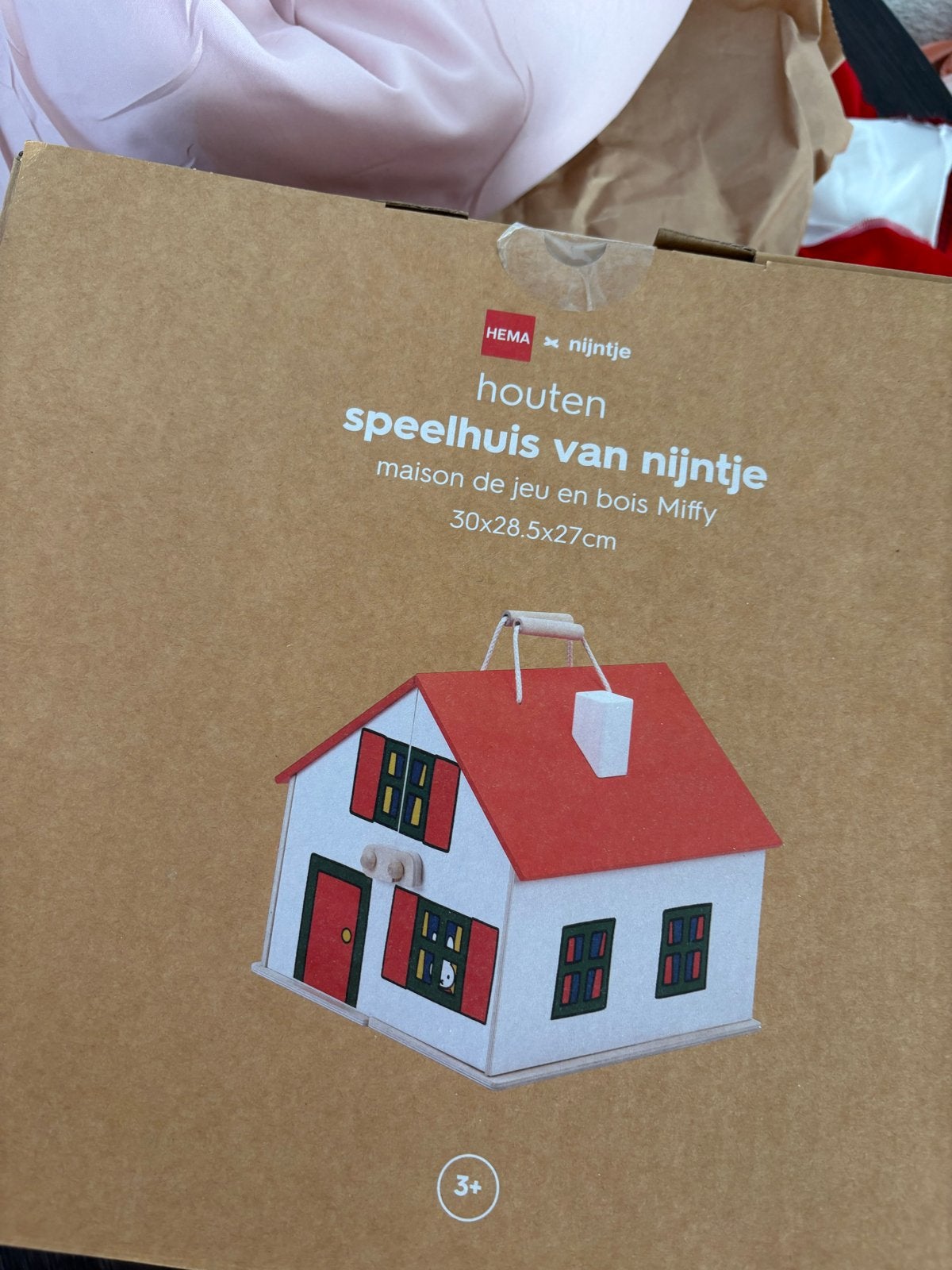 Houten Speelhuis van Nijntje - HEMA x Nijntje, Ophalen of Verzenden, Nieuw, Poppenhuis