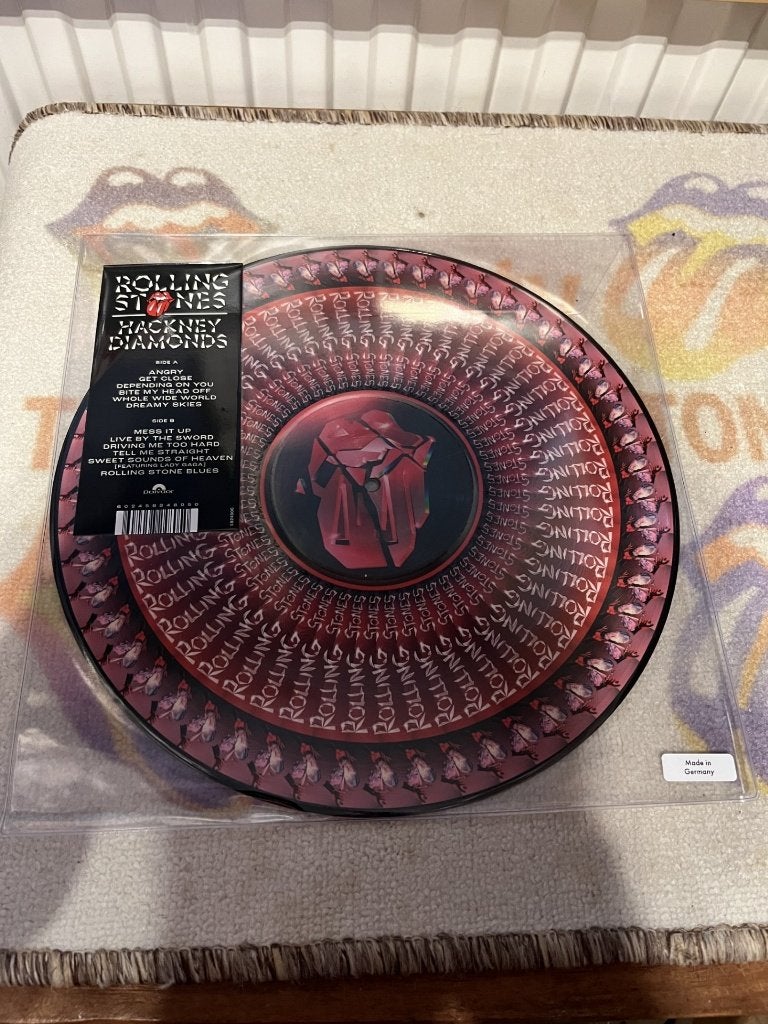 Rolling Stones Hackney Diamonds Zoetrope uitvoering., Cd's en Dvd's, Vinyl | Pop, Nieuw in verpakking, Pop, LP, Beschermende buitenhoes
