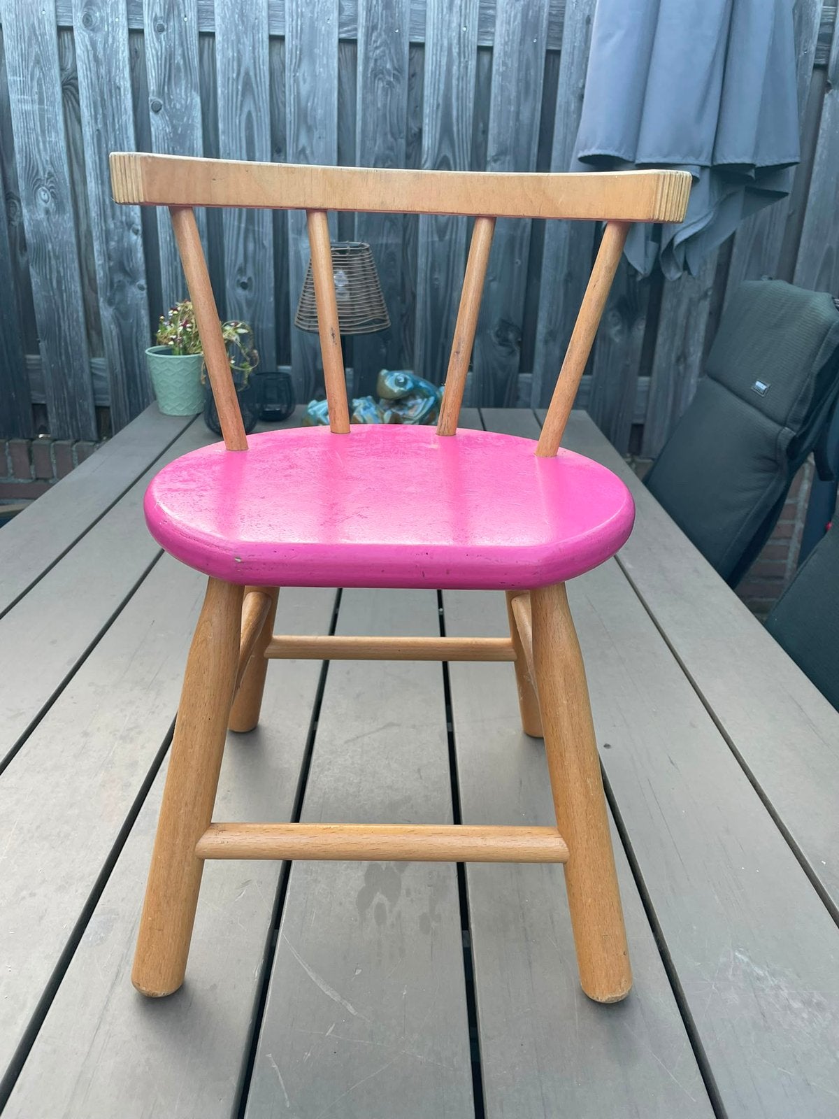 Peuterstoeltje roze, Ophalen, Zo goed als nieuw, Meisje