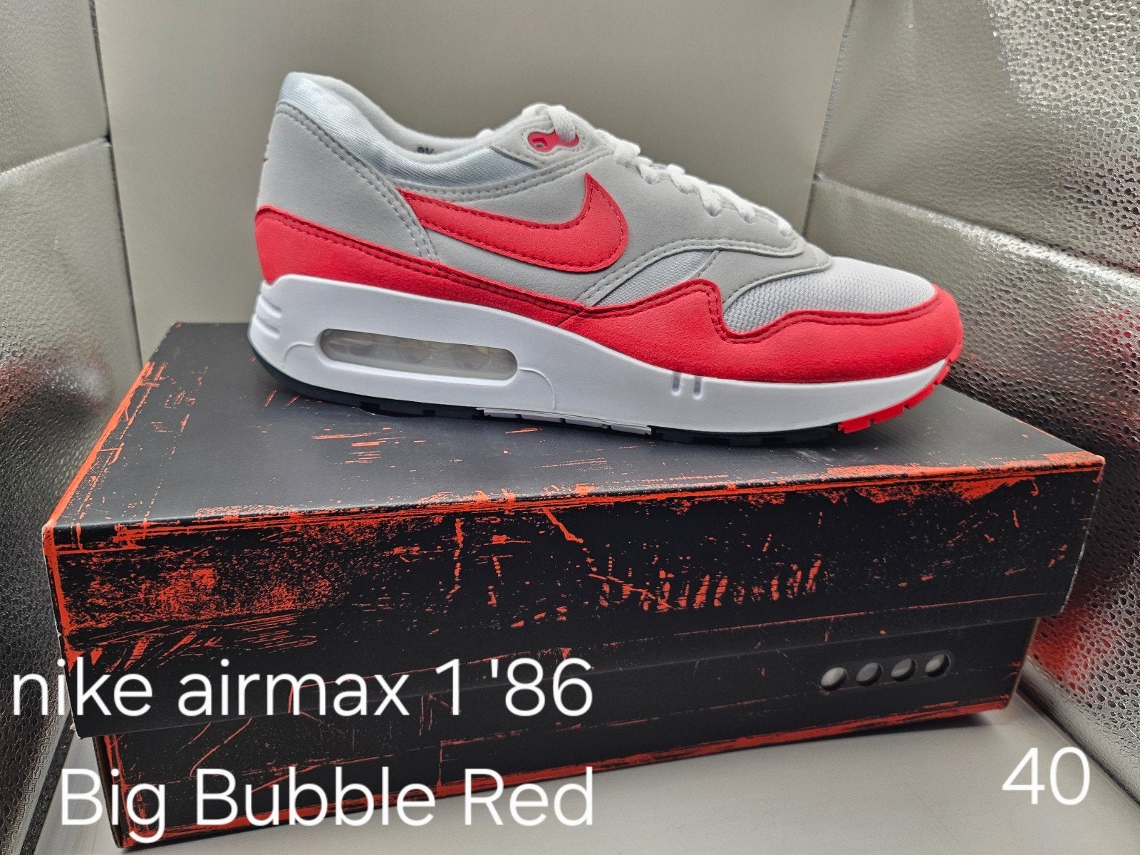 Nike Air Max 1 '86 Big Bubble Red - Maat 40, Kleding | Dames, Verzenden