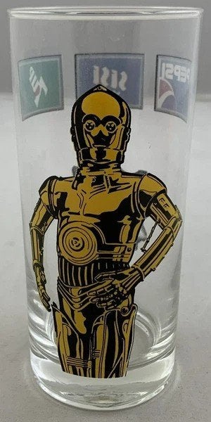 Star Wars C3PO C-3PO Glas Trilogy Special Edition Pepsi, Coolsingel 104, 3011 AG Rotterdam, Netherlands, Verzenden, Noidea@gmail.com