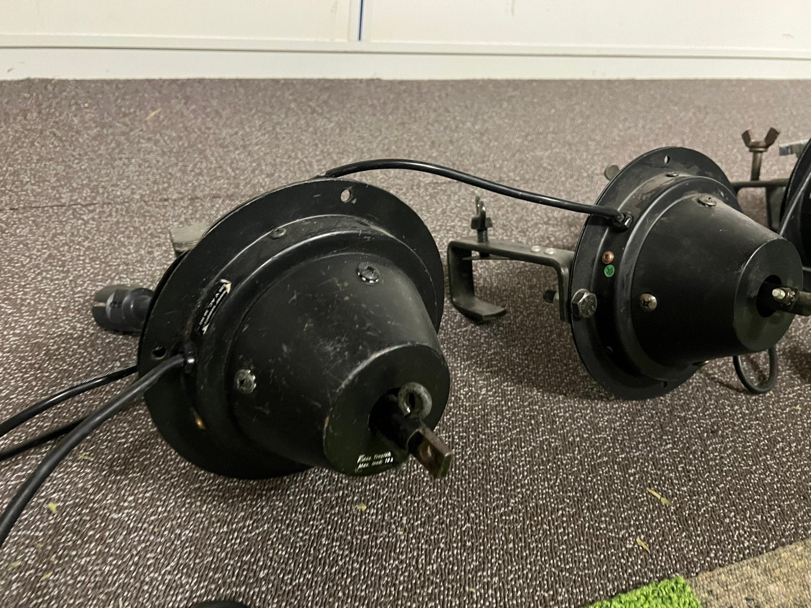 4x Motor voor discobol incl. truss haken, Verzenden, Gebruikt, Discobol
