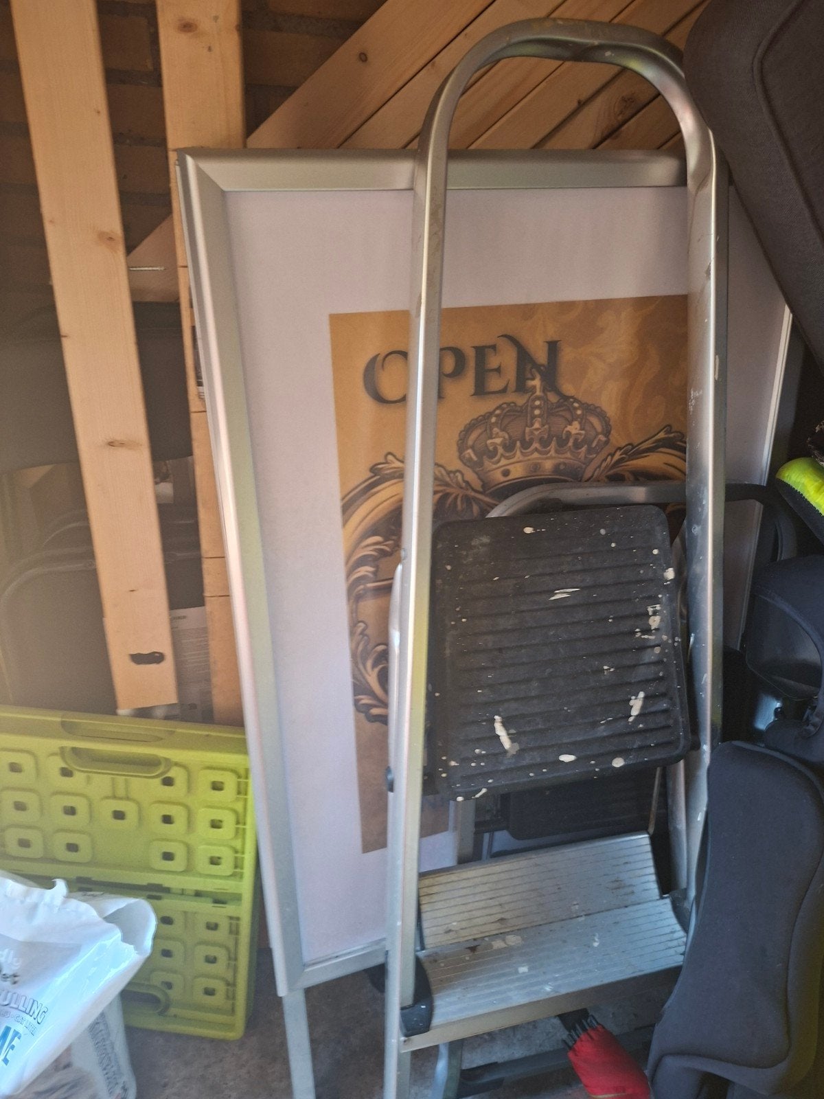 Stevige trap met 2 treden, Ophalen of Verzenden
