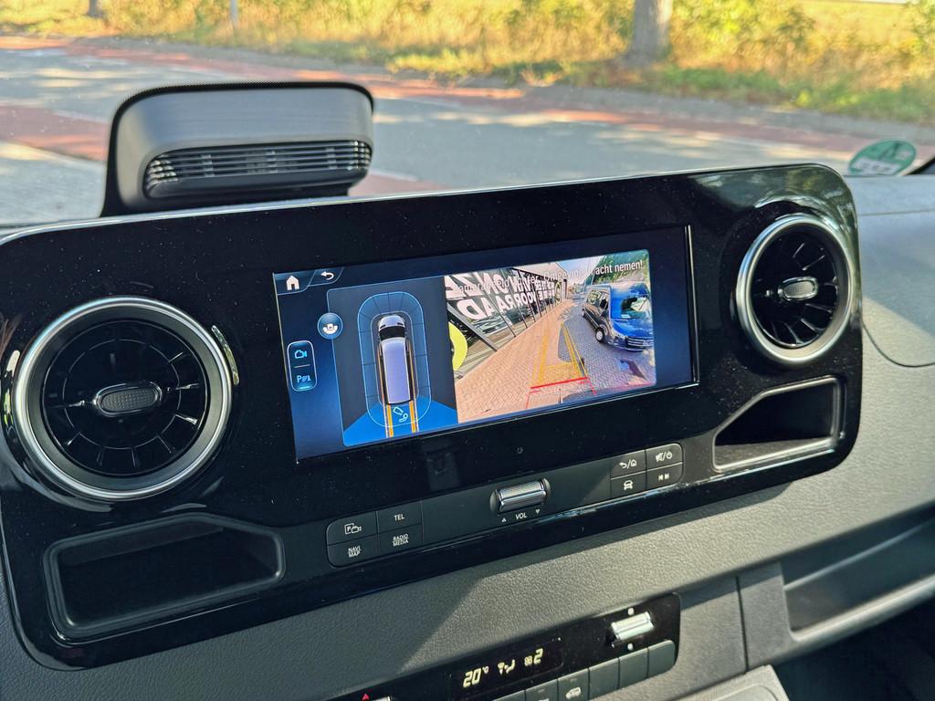 Mercedes-Benz Sprinter 319 Pro L2H2 BPM vrij 9G-Tronic Mbux, Auto's, Automaat, 12 maanden, Gebruikt, Zwart