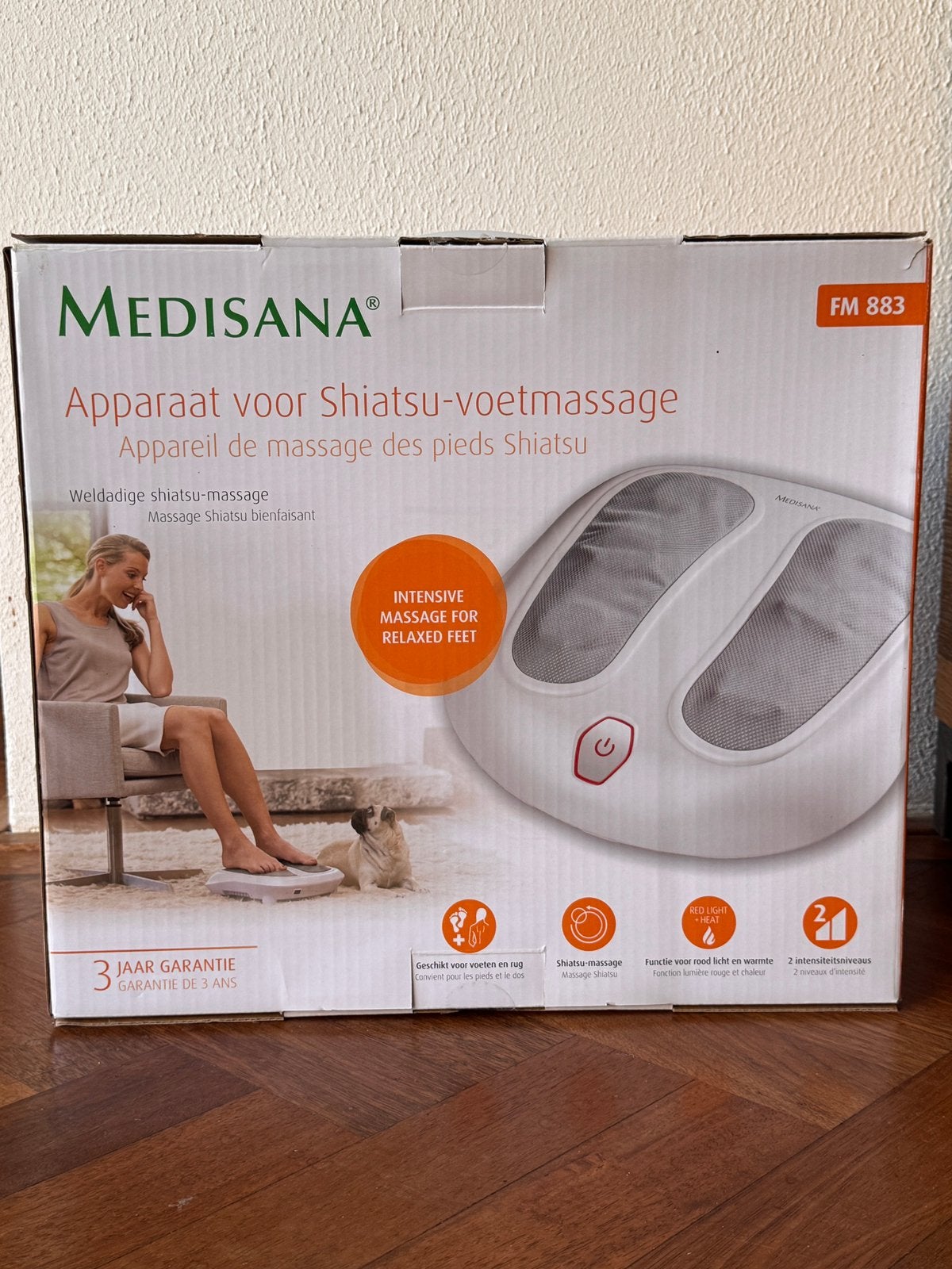 Shiatsu voetmassage, Sport en Fitness, Massageproducten, Ophalen, Zo goed als nieuw, Apparaat