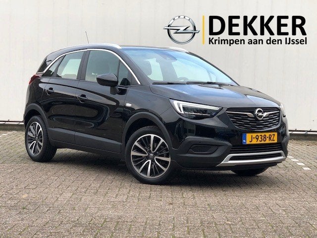 Opel Crossland X 1.2 Turbo Innovation met Navi/Camera, LED,, Auto's, Gebruikt, 1199 cc, Met garantie (alle), Blauw