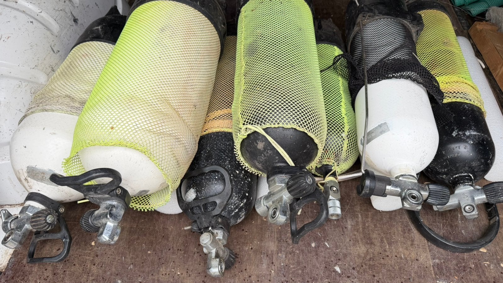 7x duikfles, Dieren en Toebehoren, 0 tot 2 jaar
