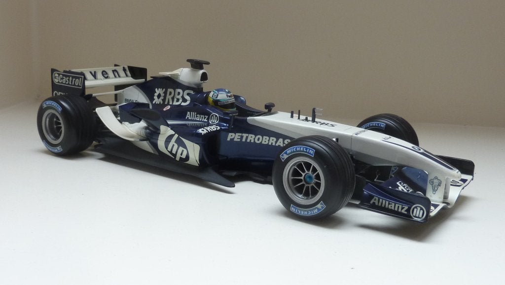 Hotwheels Williams BMW FW27 Nick Heidfeld 1:18, Hobby en Vrije tijd, Ophalen of Verzenden, Nieuw, Auto, Hot Wheels