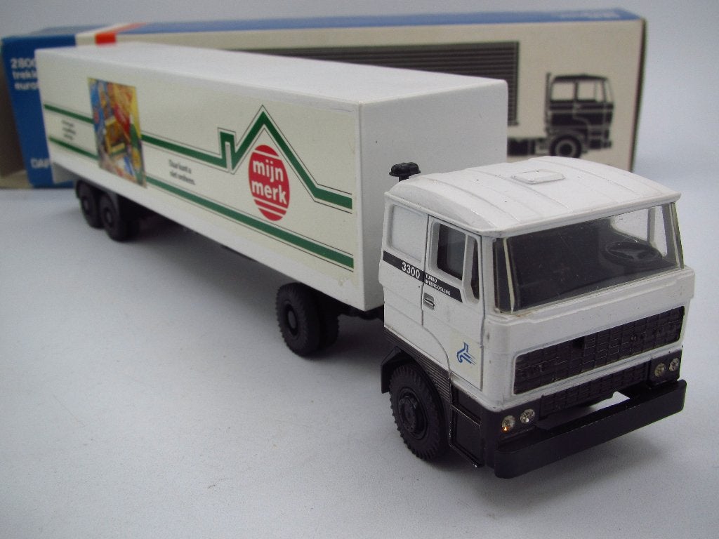 Lion car - DAF 3300 miniatuur '' Mijn Merk '' 1:50, Ophalen of Verzenden, Gebruikt, Bus of Vrachtwagen, Lion Toys