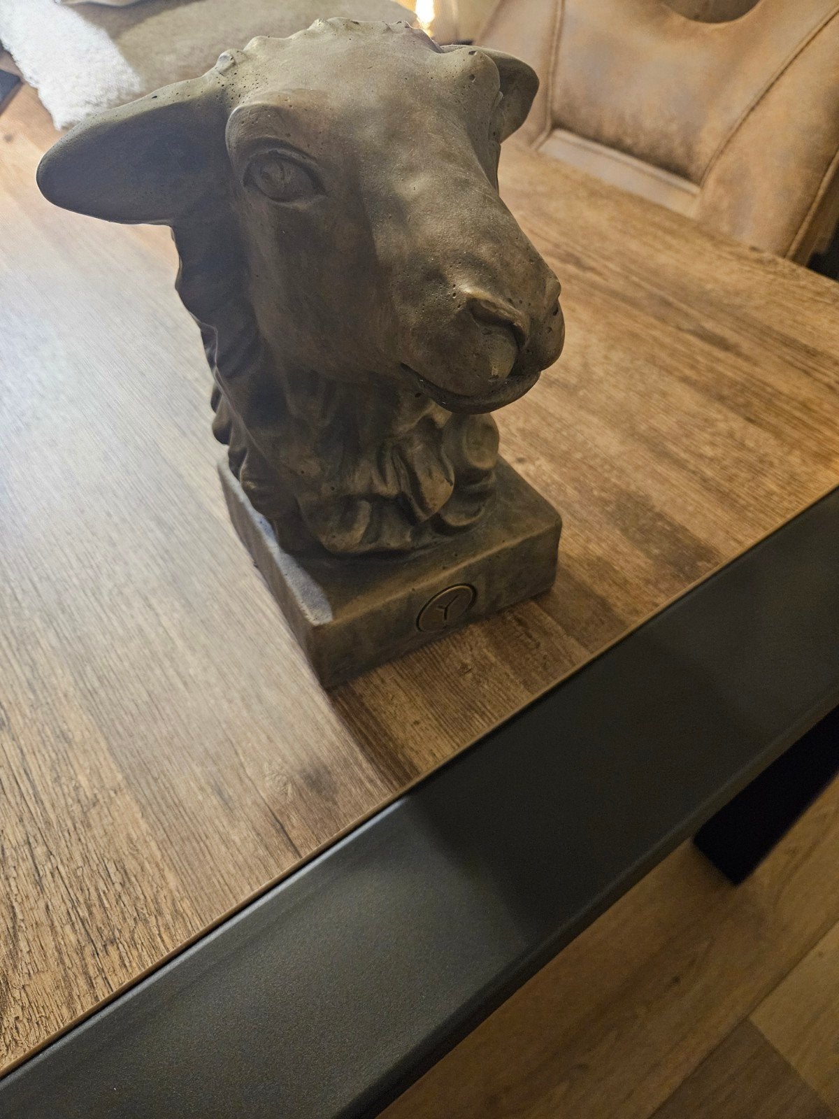 Brynxz schaap Majestic Brown - 21x17x25 cm, Ophalen, Bruin, Steen/keramiek, Landelijk