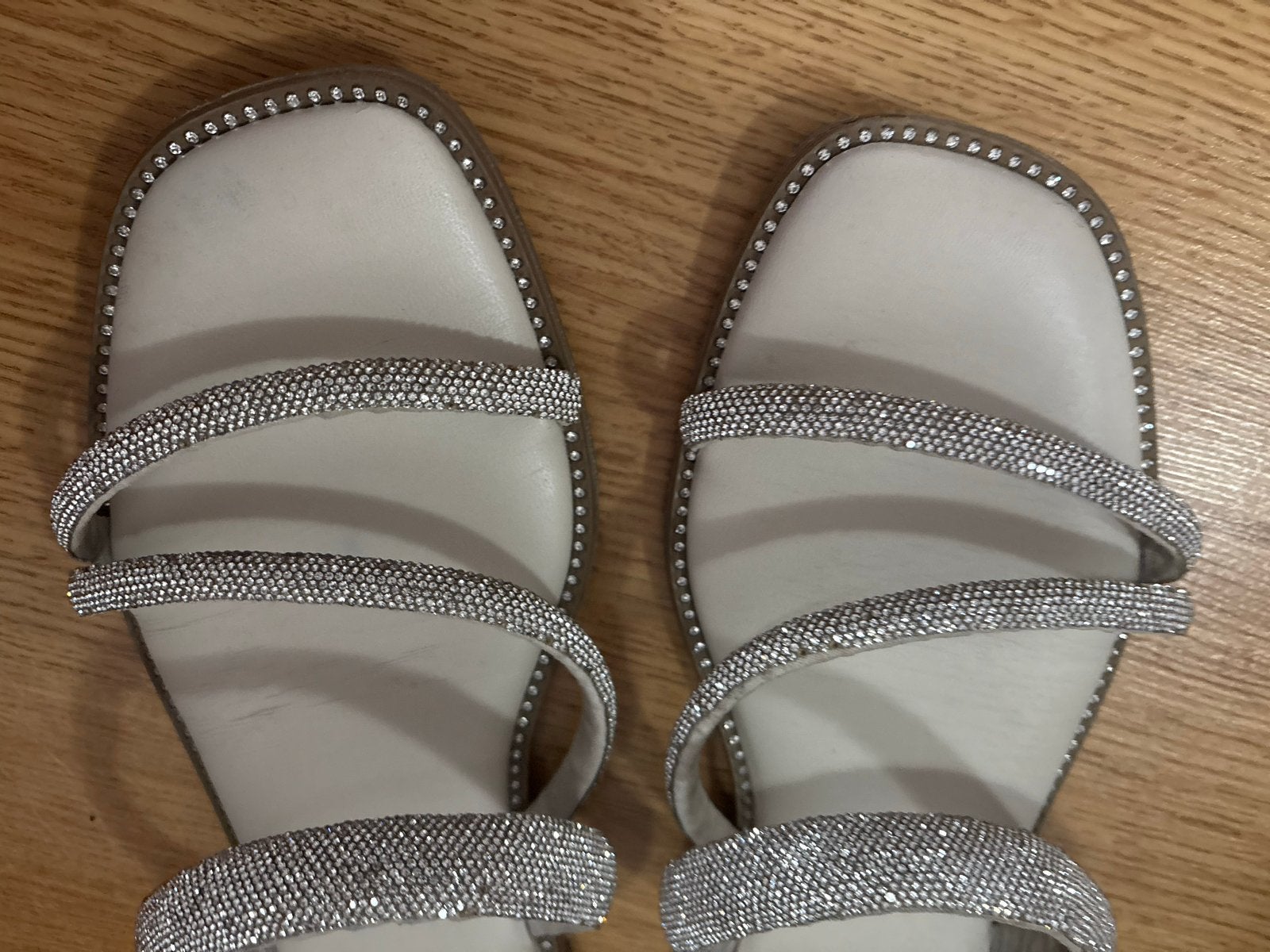 Primark Sandalen met strass steentjes - Maat 38, Ophalen, Gedragen, Overige kleuren, Sandalen of Muiltjes