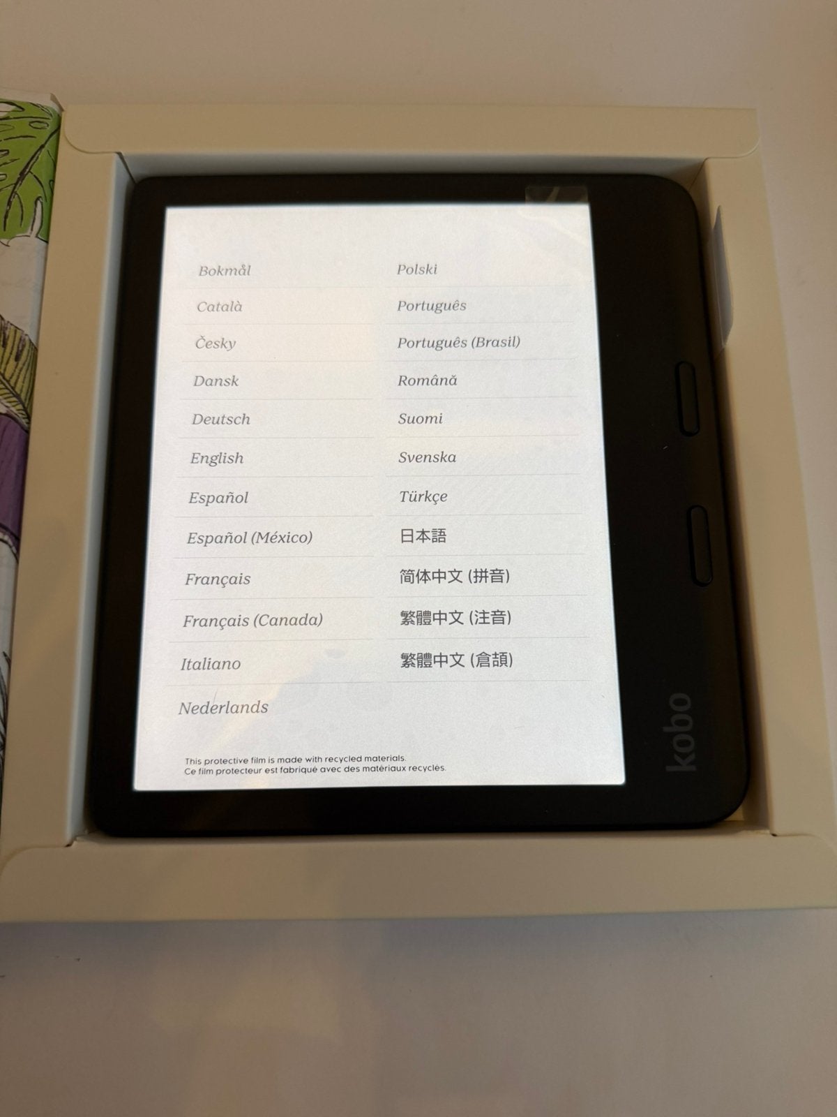 Kobo Libra Colour Compleet | Nieuwstaat | Incl. Hoesje, Computers en Software, E-readers, Verzenden, Kobo, Kobo, Zo goed als nieuw