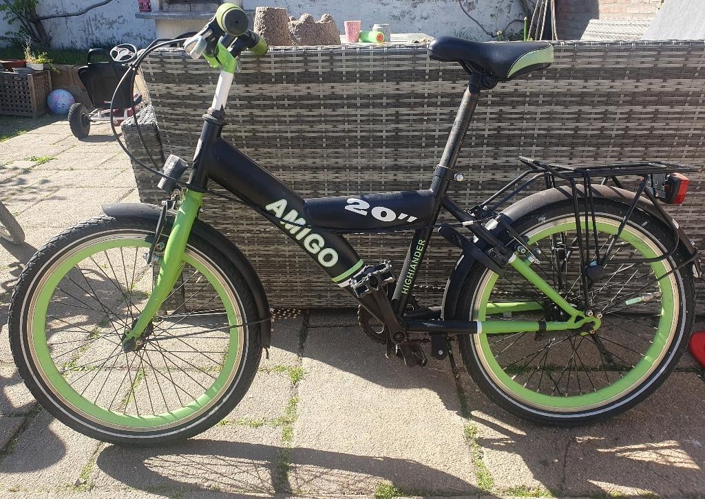 Jongensfiets 20 inch, Ophalen, Terugtraprem, Gebruikt, Handrem