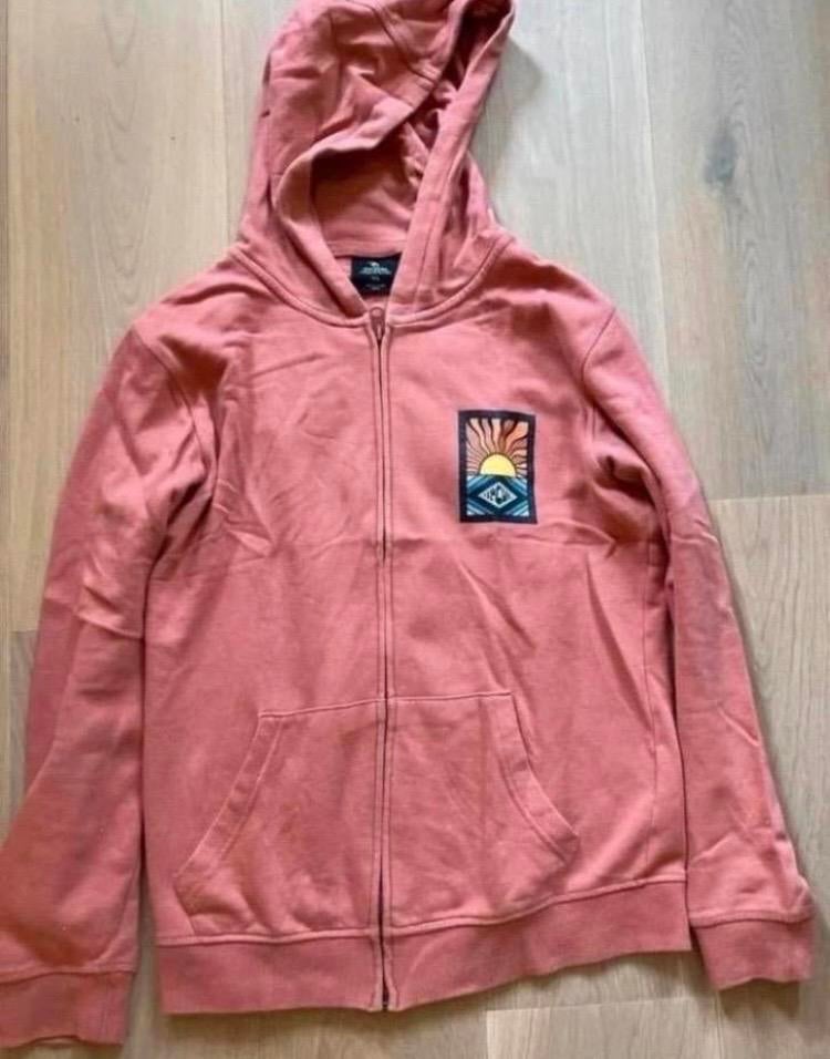 Rip Curl Hoodie Roze Maat 14/L (164cm), Ophalen of Verzenden, Zo goed als nieuw