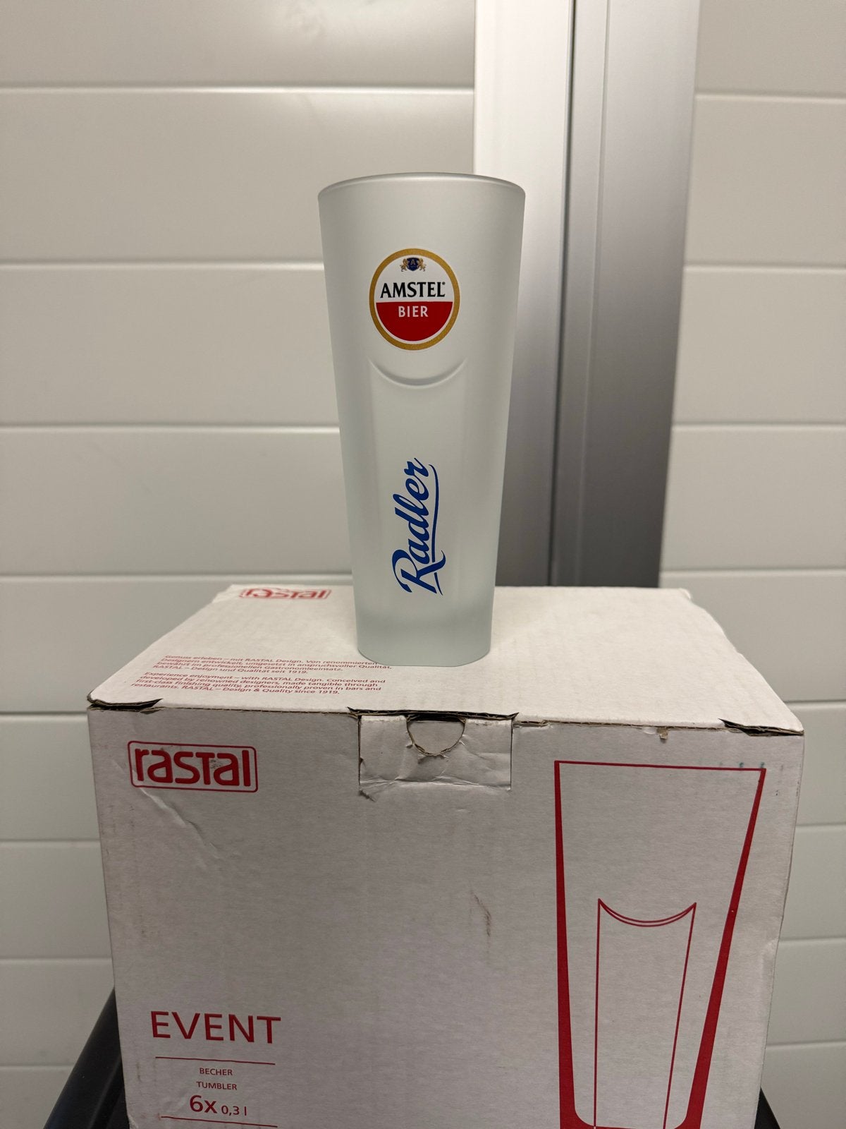 Amstel Radler bierglas - 0.3L - Rastal Event, Ophalen, Nieuw