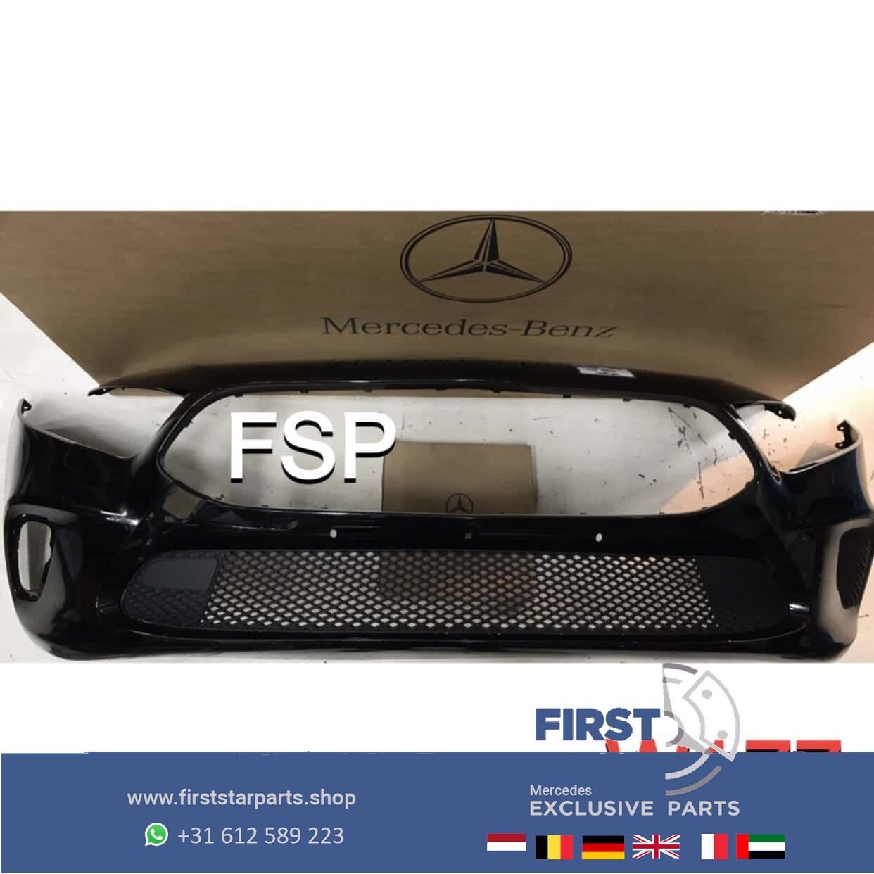 W177 A KLASSE VOORBUMPER Mercedes 2018-2022 ORIGINEEL, Gebruikt, -, Voor, Ophalen of Verzenden