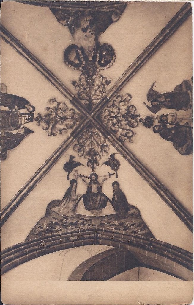 Zutphen Walburgskerk orgel Oude Ansichtkaart (9912) gelopen, Ophalen of Verzenden, 1920 tot 1940, Ongelopen