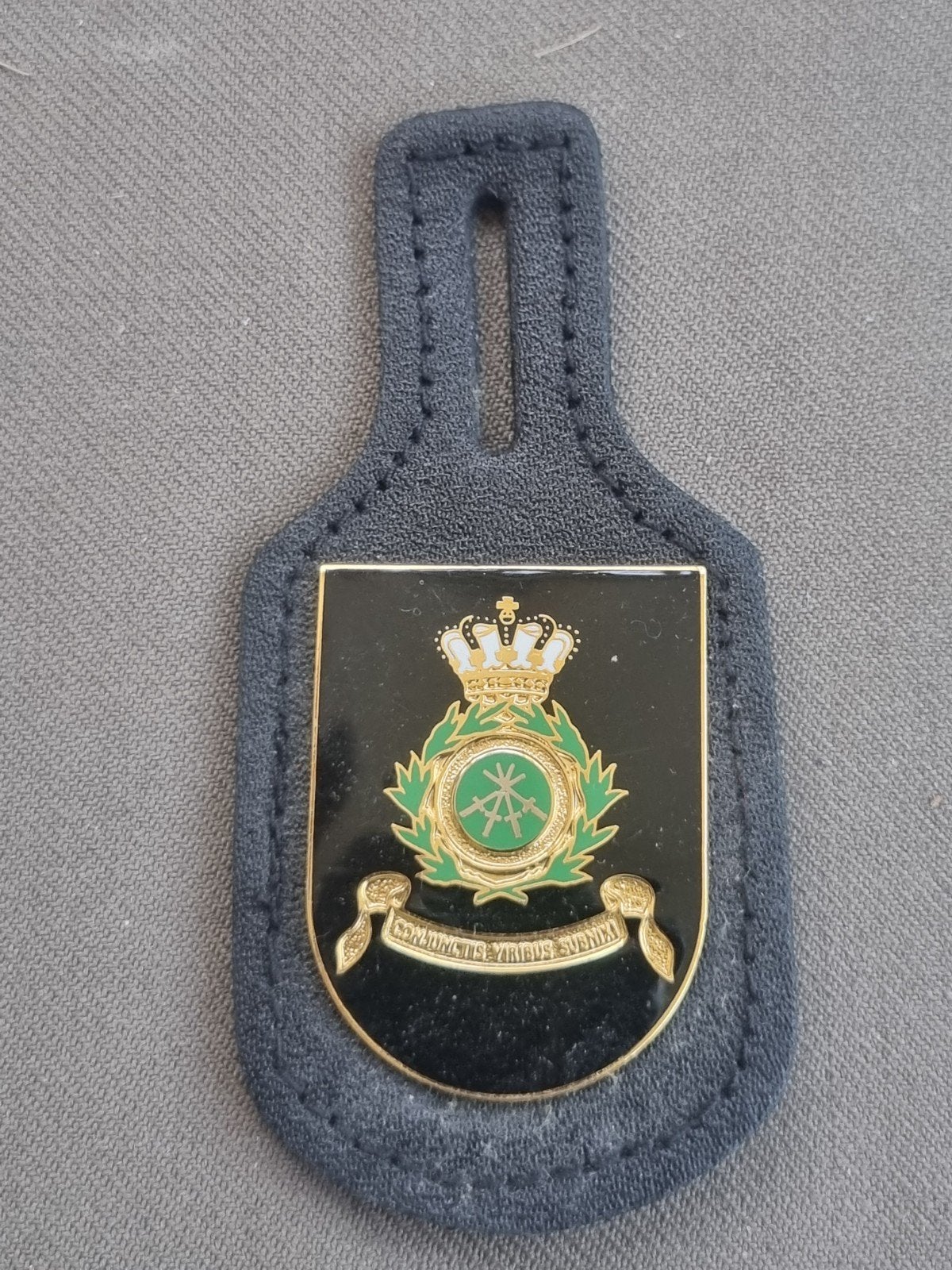 Borstzakhanger Landmachtstaf, Ophalen of Verzenden, Landmacht, Nederland, Embleem of Badge