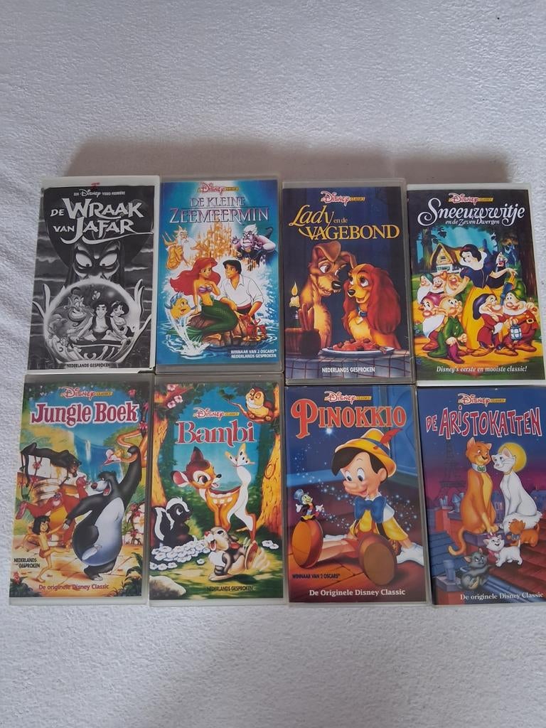 VHS banden, diverse DVD's, Div. Titels, Alle leeftijden, Ophalen of Verzenden, Zo goed als nieuw