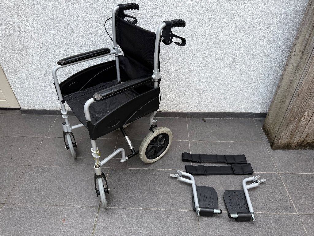 Rolstoel Excel Access, Ophalen, Inklapbaar, Gebruikt, Duwrolstoel
