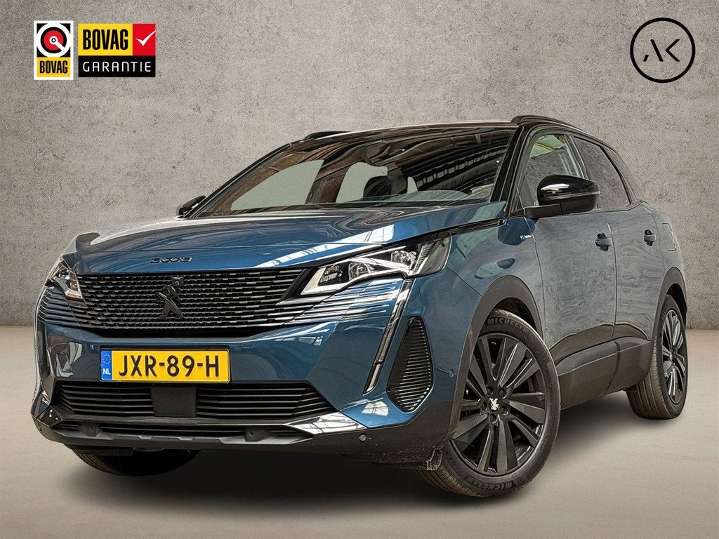 Peugeot 3008 1.6 HYbrid 225 GT Sport 225Pk Automaat (PANORAM, Auto's, Peugeot, 12 maanden, Blauw, Plug-in hybride, Bedrijf