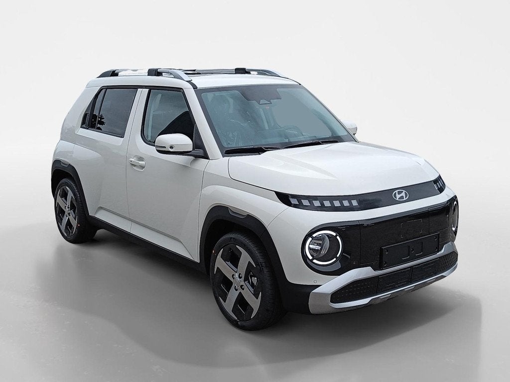 Hyundai INSTER Pulse Advanced 42 kWh | Schuif kantel dak, li, Auto's, Hyundai, 12 maanden, Stof, 1280 kg, Zwart