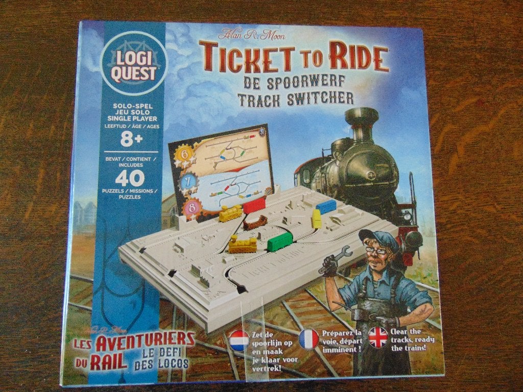 Ticket to Ride De Spoorwerf Breinbreker, Een of twee spelers, Ophalen of Verzenden, Nieuw, Asmodee