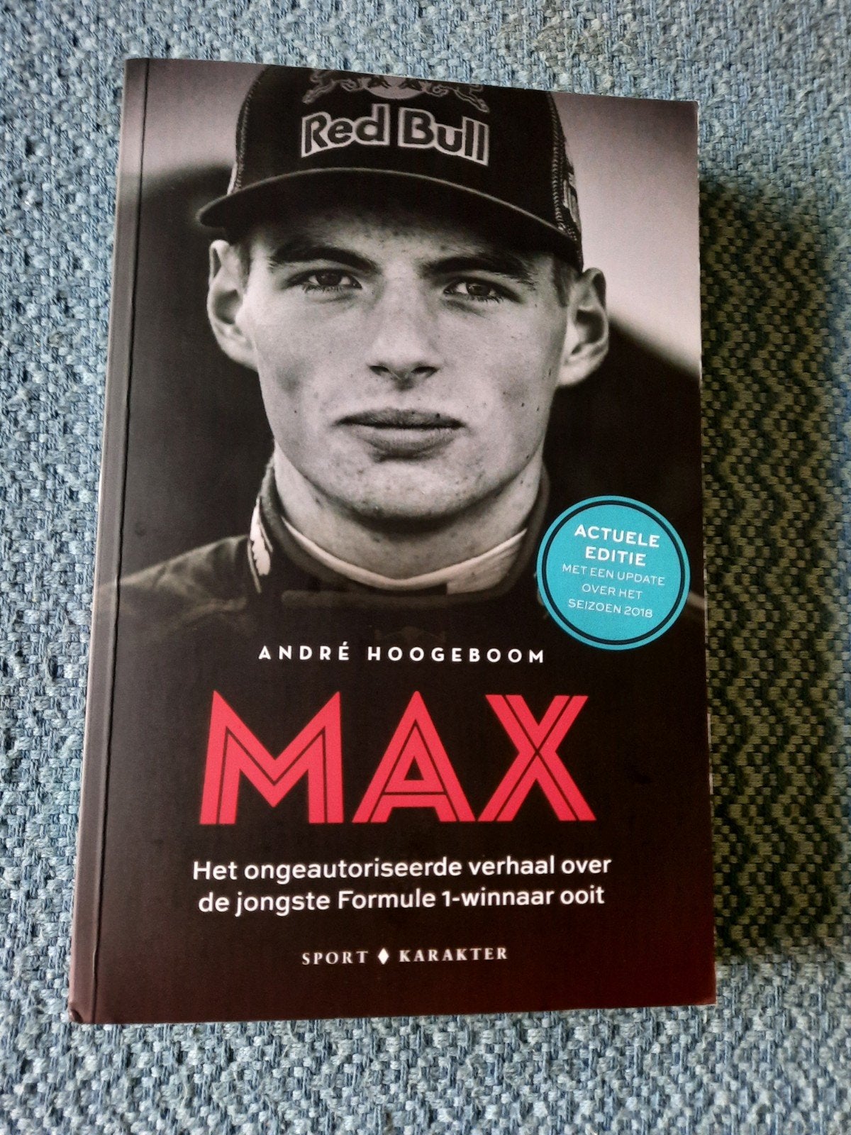 MAX - Het ongeautoriseerde verhaal over Max Verstappen, Boeken, Ophalen of Verzenden, Zo goed als nieuw, André Hoogeboom, Overige sporten