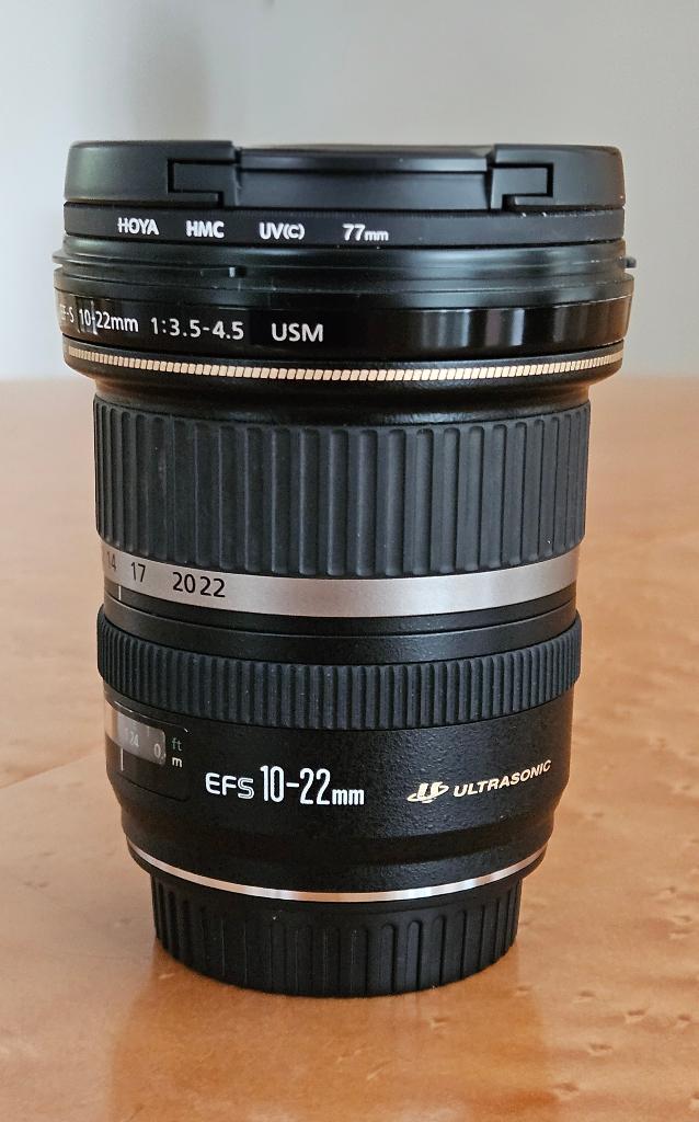 Canon EF-S 10-22mm Lens, Audio, Tv en Foto, Fotografie | Lenzen en Objectieven, Ophalen, Zo goed als nieuw, Groothoeklens, Zoom
