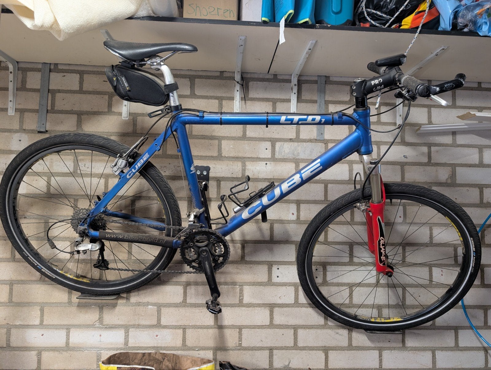 Cube LTD1 Mountainbike - 51cm, Magura, Shimano XT, Gebruikt, Hardtail, Velgrem, 49 tot 53 cm