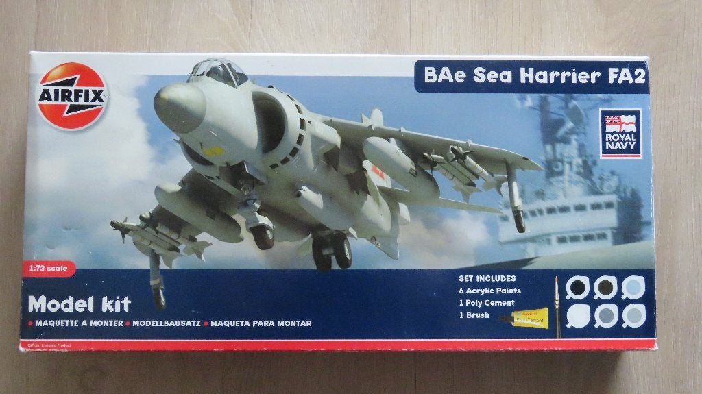 BAe Sea Harrier FA2 Airfix 1/72, Hobby en Vrije tijd, Modelbouw | Vliegtuigen en Helikopters, Overige merken, 1:72 tot 1:144, Nieuw