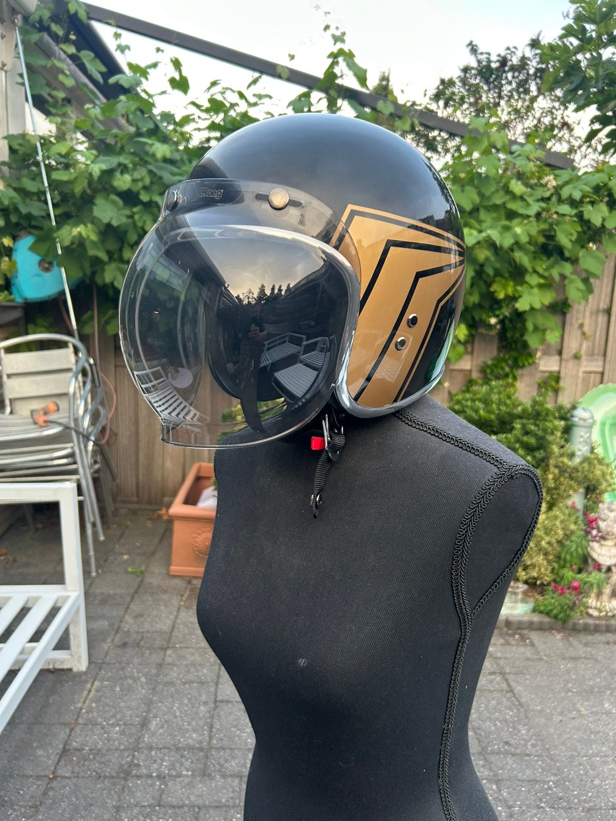 Roeg Jet helm, Motoren, Kleding | Motorhelmen, Overige merken, M, Jethelm, Ophalen of Verzenden