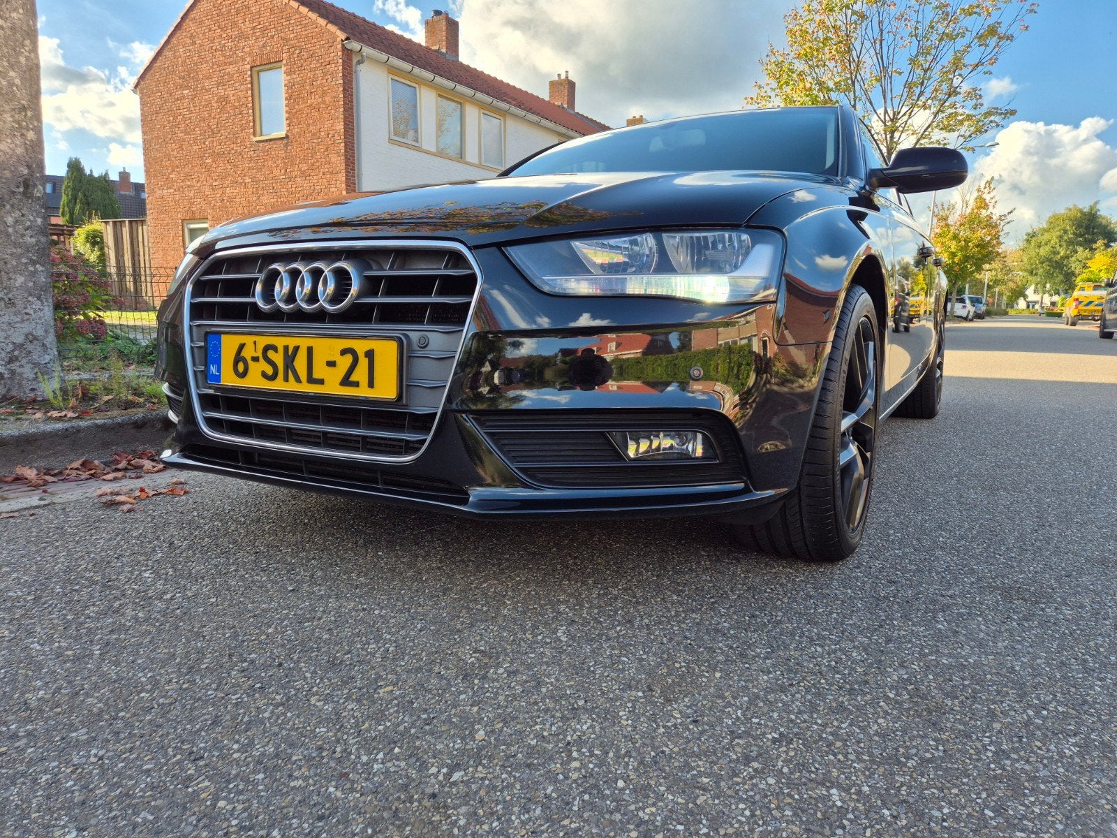 Audi A4 1.8 Avant 2012 Zwart Nette Auto!, Euro 5, Stof, Zwart, 4 cilinders