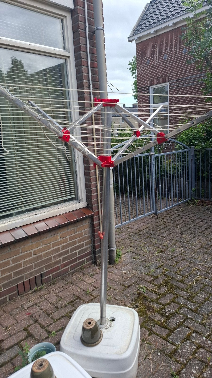 kleine droogmolen (camping), Ophalen, Gebruikt