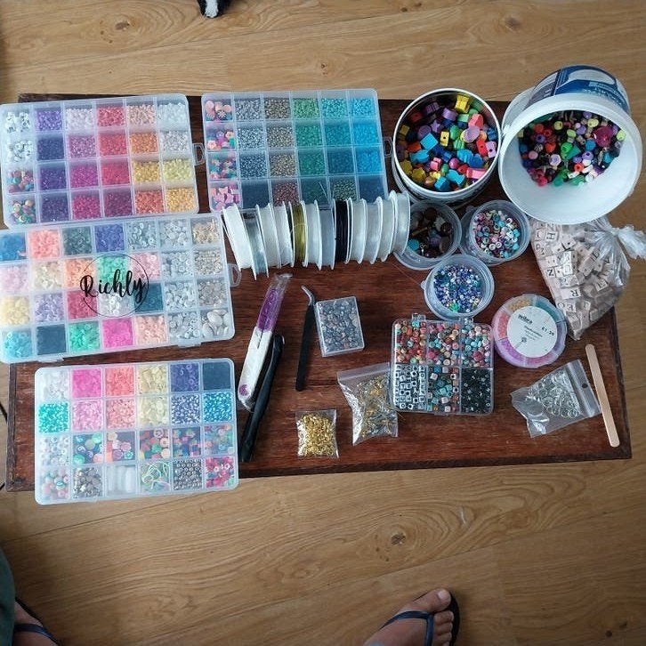 glaskralen, polymeer kralen, letterkralen en meer!, Hobby en Vrije tijd, Kralen en Sieraden maken, Ophalen of Verzenden, Zo goed als nieuw