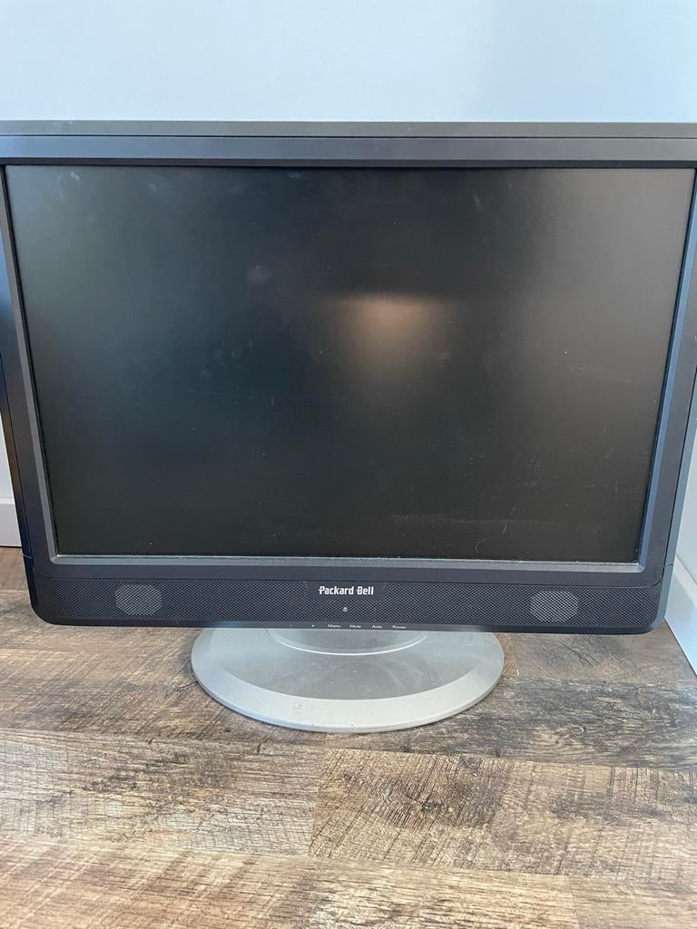 Packard Bell Monitor - Gebruikt, Computers en Software, Monitoren, Gebruikt, 60 Hz of minder, Ingebouwde speakers, LED, HD, Onbekend