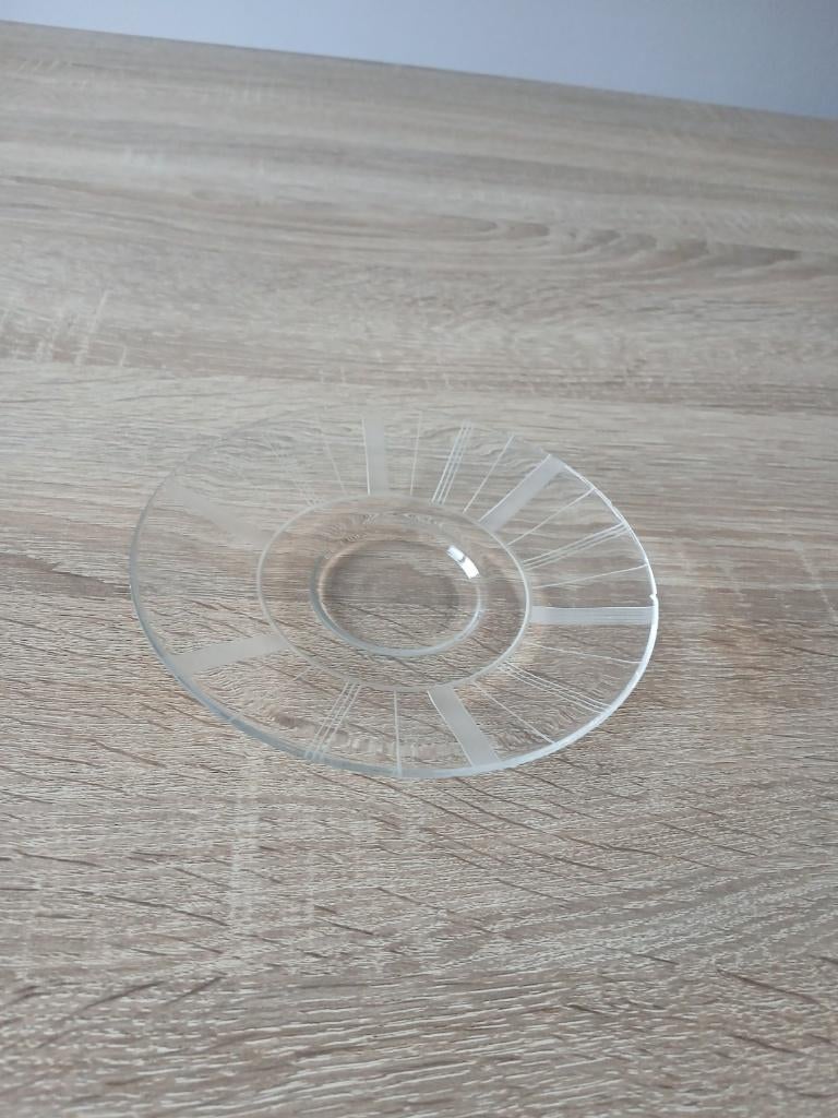 Schotel, Ophalen of Verzenden, Overige stijlen, Kop(pen) en/of Schotel(s), Glas
