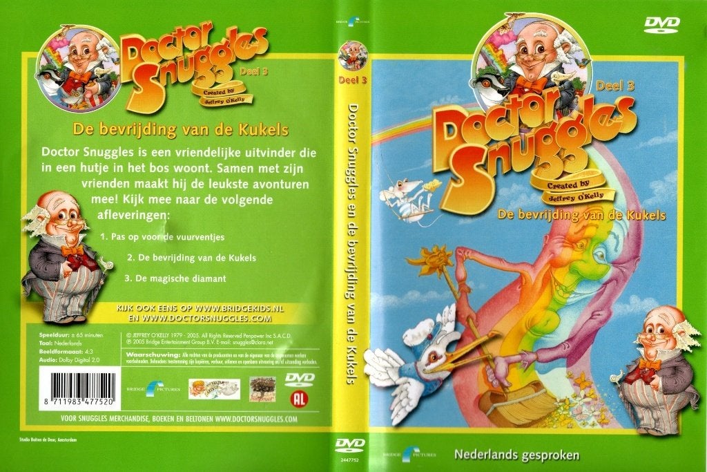 Doctor Snuggles, de bevrijding van de Kukels, deel 3, Alle leeftijden, Ophalen of Verzenden, Zo goed als nieuw