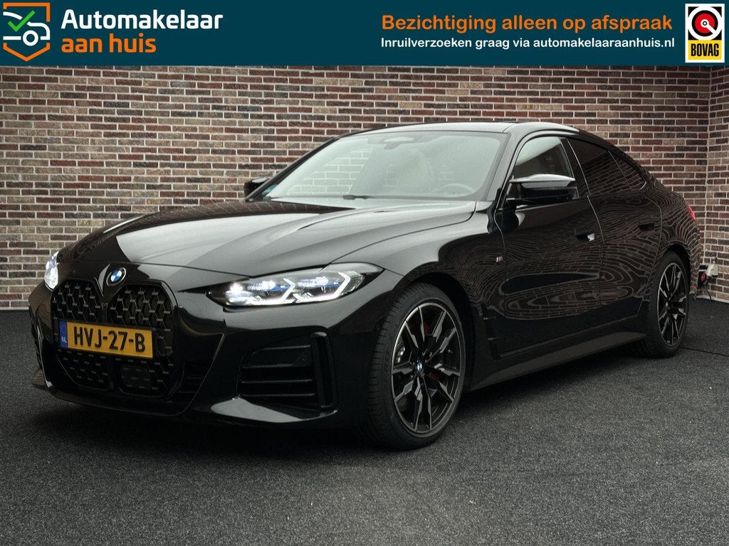 BMW 4-serie Gran Coupé M440i High Executive | Dak| Head-up|, Auto's, BMW, Achterwielaandrijving, Zwart, 374 pk, Bedrijf