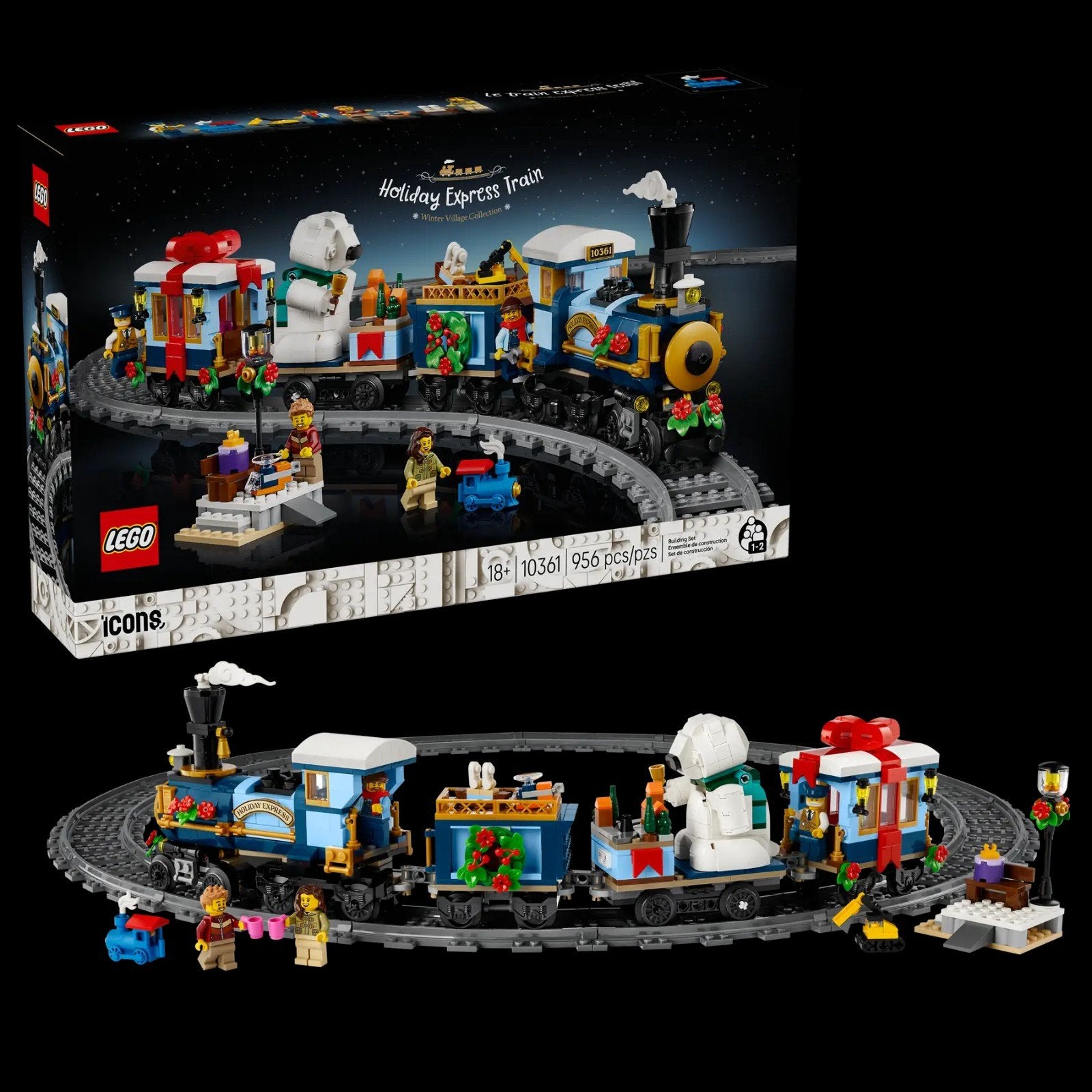 LEGO 10361 ICONS KERSTTREIN (NIEUW), Ophalen, Lego, Nieuw, Compleet