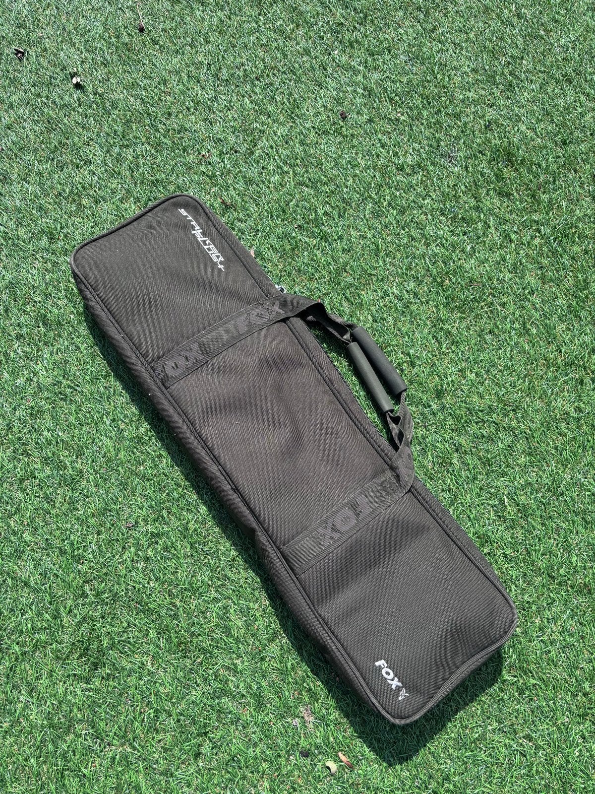 Fox stalker + Rod Pod met tas, Ophalen, Zo goed als nieuw, Koffer of Tas