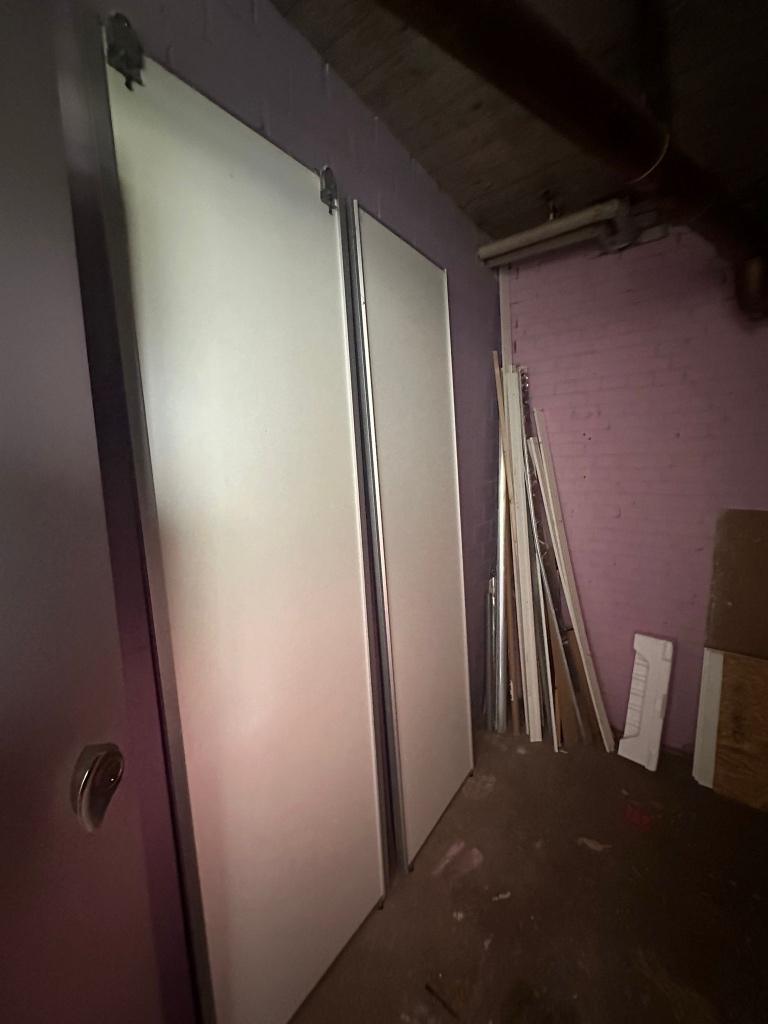Schuifdeuren, Doe-het-zelf en Verbouw, Deuren en Horren, Ophalen, Gebruikt, Binnendeur, Schuifdeur